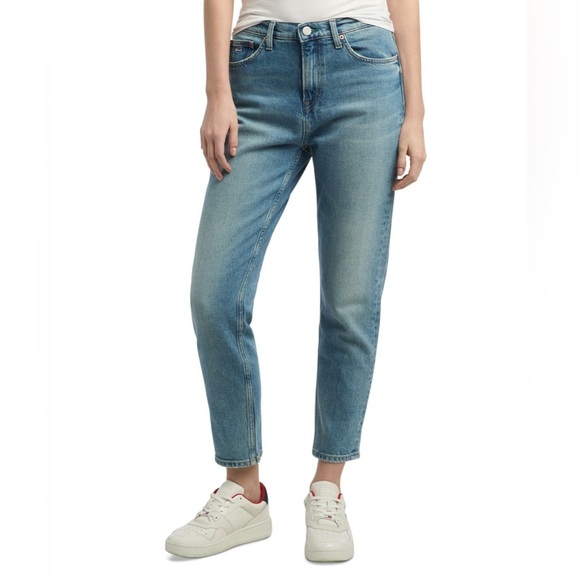 Tommy Hilfiger Denim - Tommy Jeans Women's Izzie High Rise Slim-Fit Ankle Jeans - DENIM LIGHT